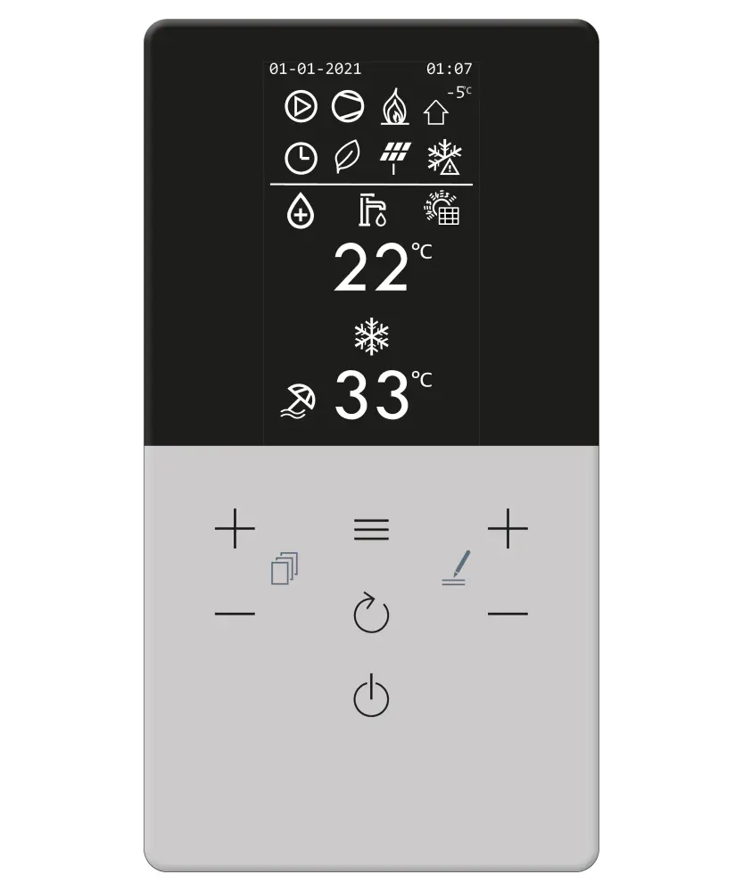 Tepelné čerpadlo OMNIA S 3.2 HYBRID 28C 8 (8 kW) SPLIT + 26 kW plynový kondenzačný kotol