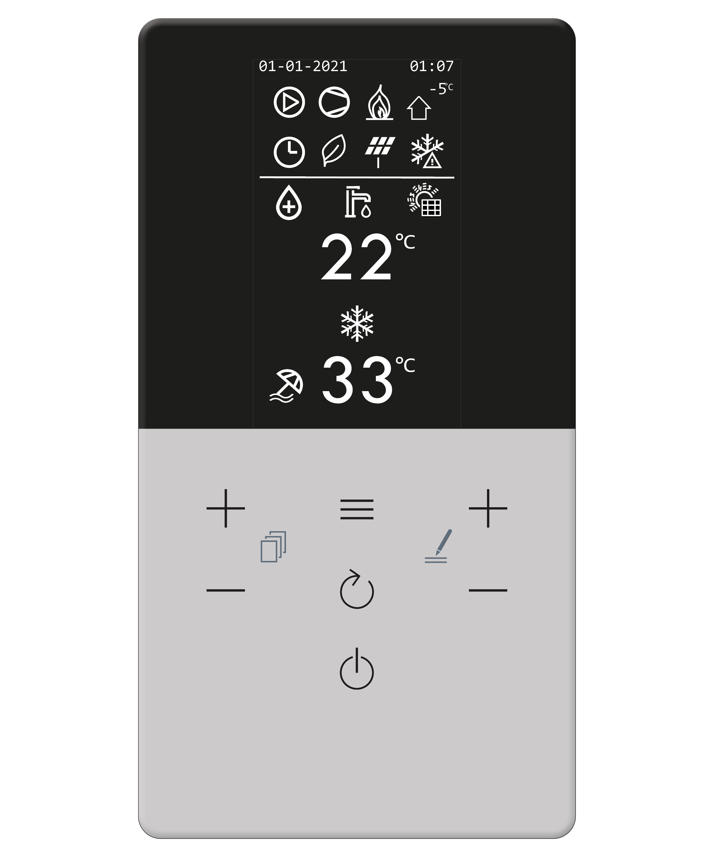 OMNIA S 3.2 HI6 14 T (12 kW) SPLIT + 6 kW elektrický element - reverzné tepelné čerpadlo, 380V