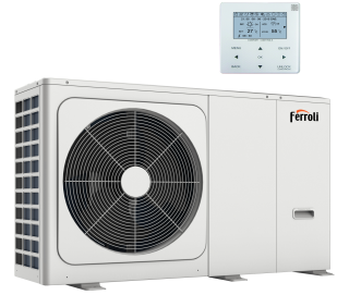 OMNIA M 3.2 HI9 10 (T) - Tepelné čerpadlo 10 kW Vzduch - Voda Monoblok - Záložný zdroj 9 kW
