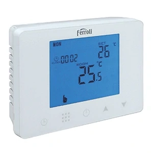 FER 109 - Programovateľný termostat káblový 